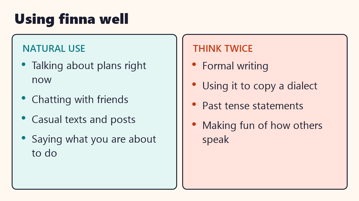 Infographic: Using finna well